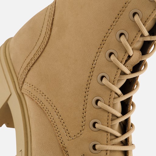 Tamaris Veterboots beige Imitatieleer