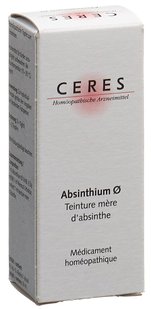 CERES Absinthium<br>20 ml, Flasche, Tropfen zum Einnehmen, Flüssigkeit
