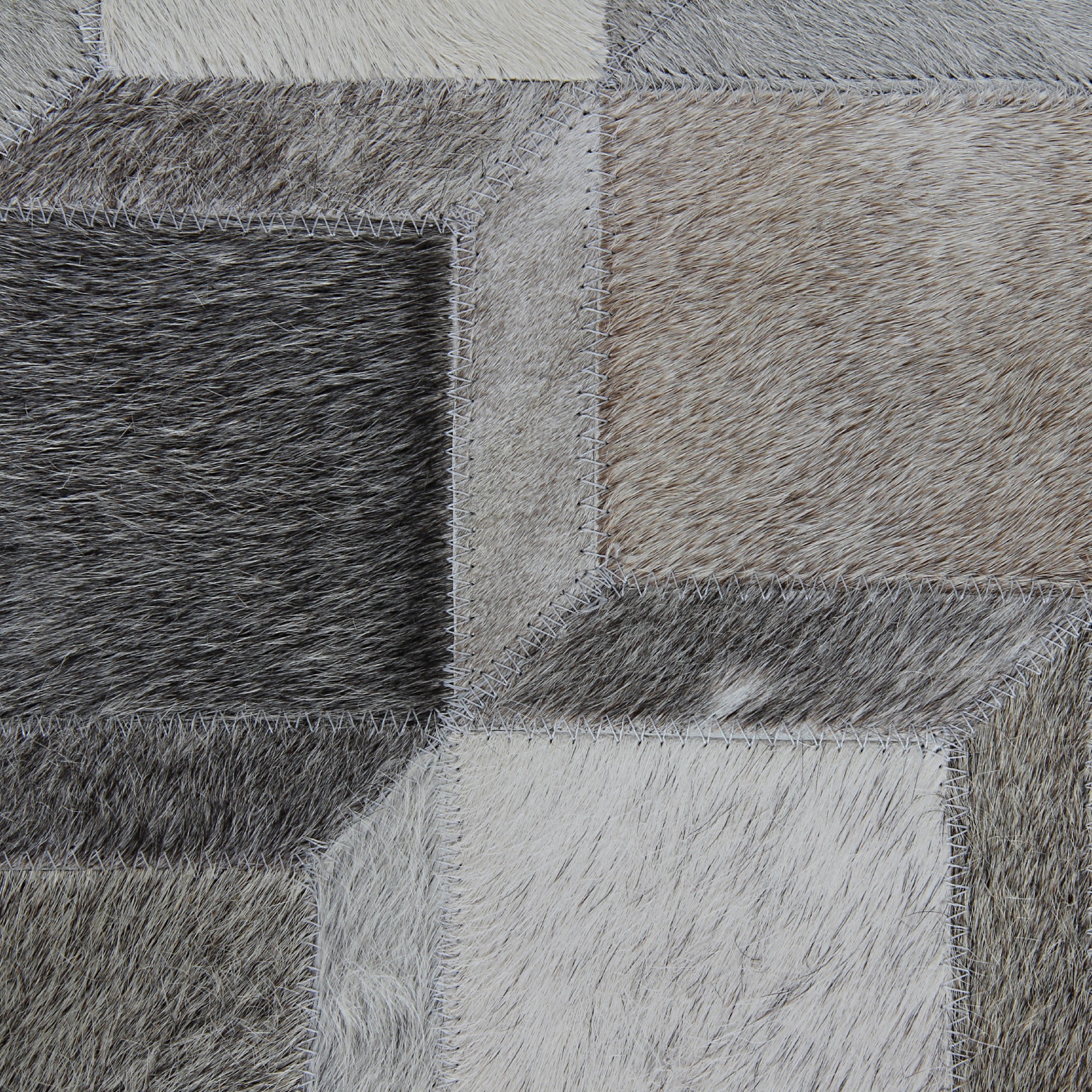 Teppich 'Harris', braun, weiß, T 140 cm, B 200 cm von fischer's lagerhaus