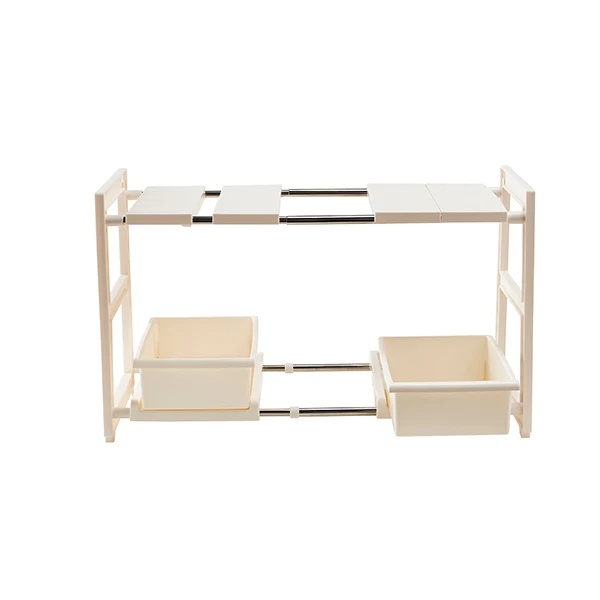 Rangement sous évier extensible
