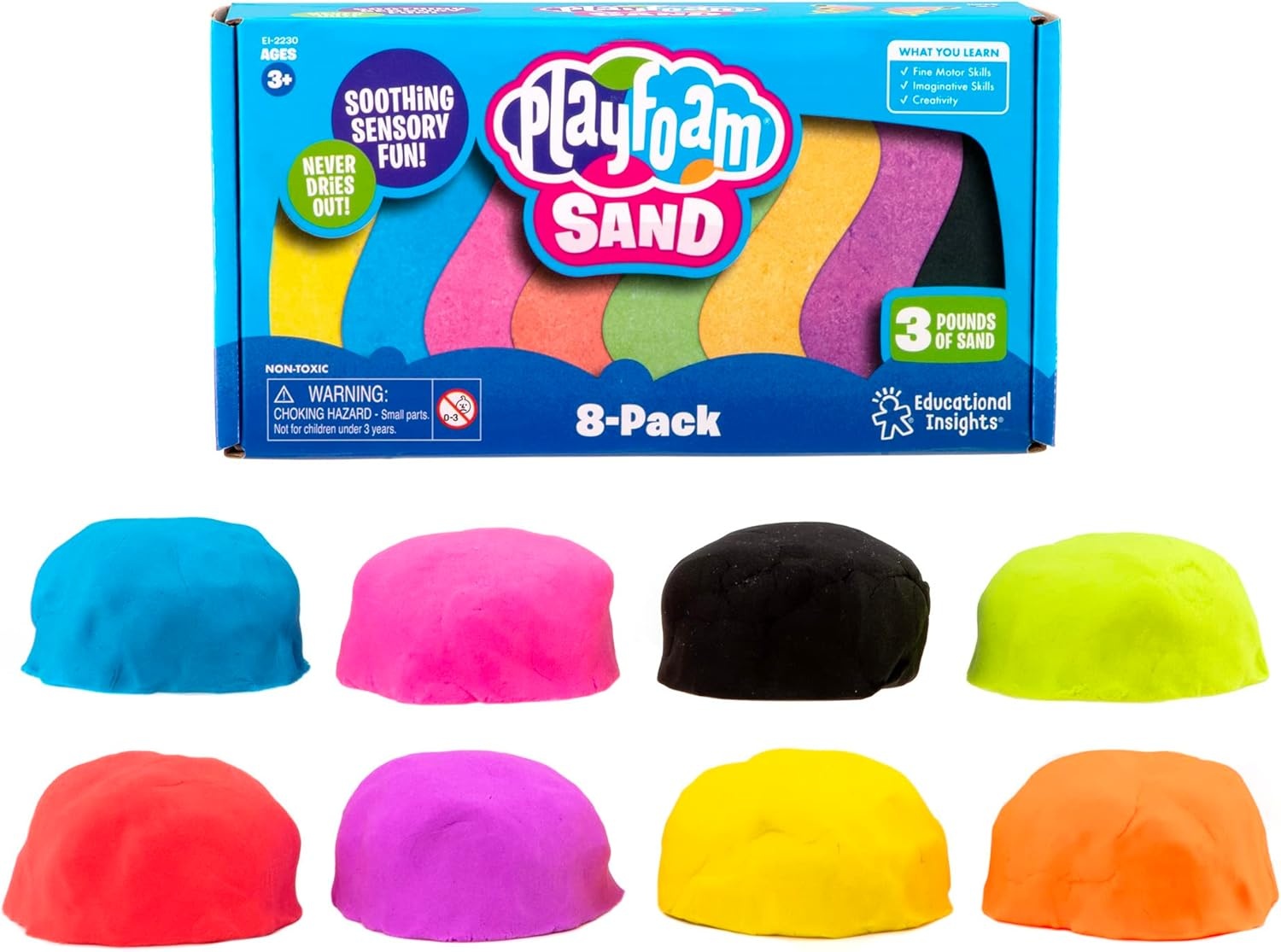 Learning Resources Learning Resources - Playfoam® Sand 8-pack