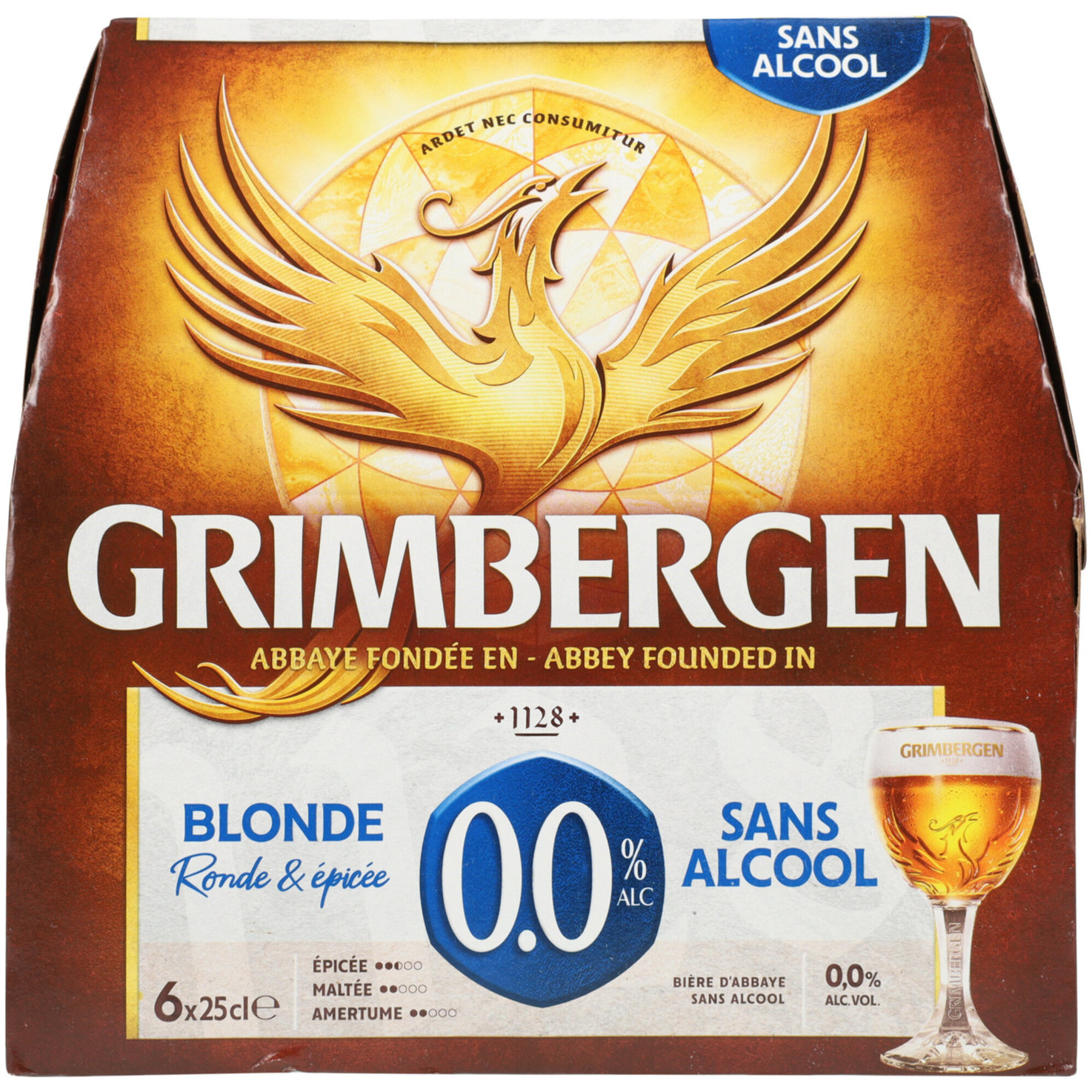 Grimbergen 0.0% Bier Alkoholfrei 6x25cl -150cl