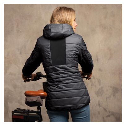 Veste Femme Tucano Urbano Magic Parka Lady 2 en 1 Vert Foncée