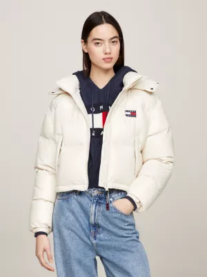 Jaqueta puffer cropped Alaska
