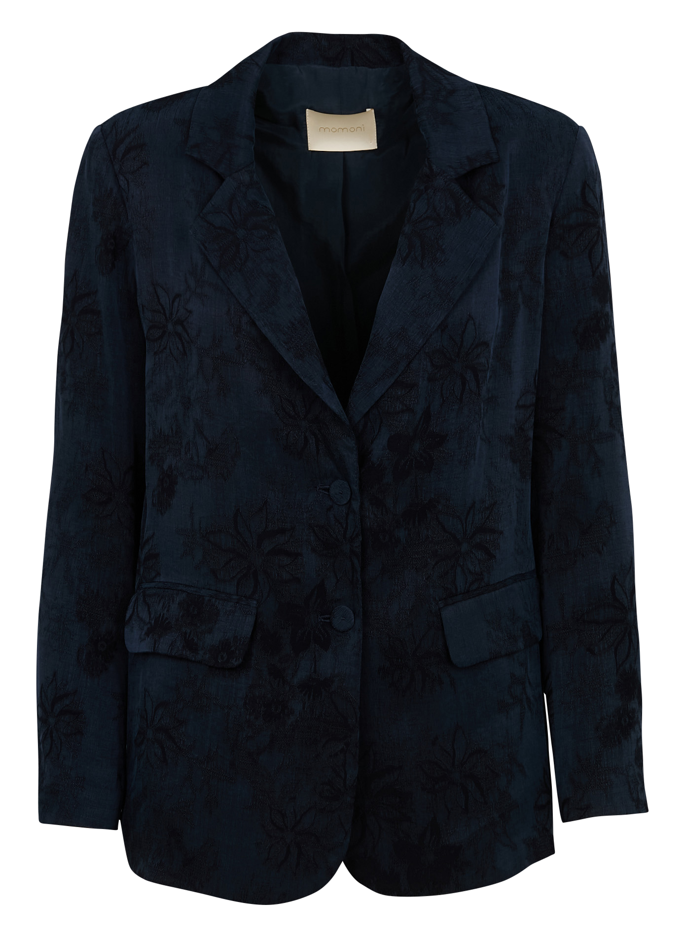 NAGOYA - Veste de tailleur en jacquard| Bleu