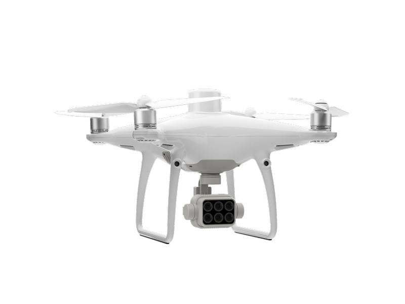 DJI Enterprise Multikopter Phantom 4 Multispectral DJI Care Zuverlässige Drohne für Land- und Forstwirtschaft