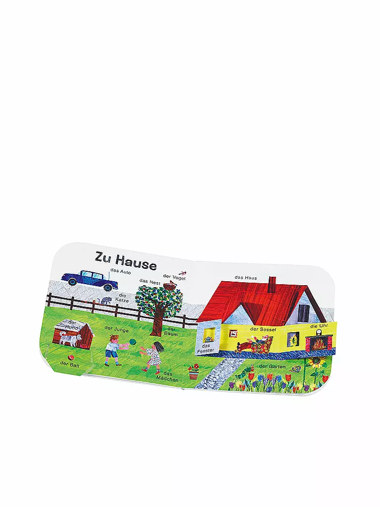 GERSTENBERG VERLAG Die kleine Raupe Nimmersatt - Meine ersten 100 Wörter keine Farbe