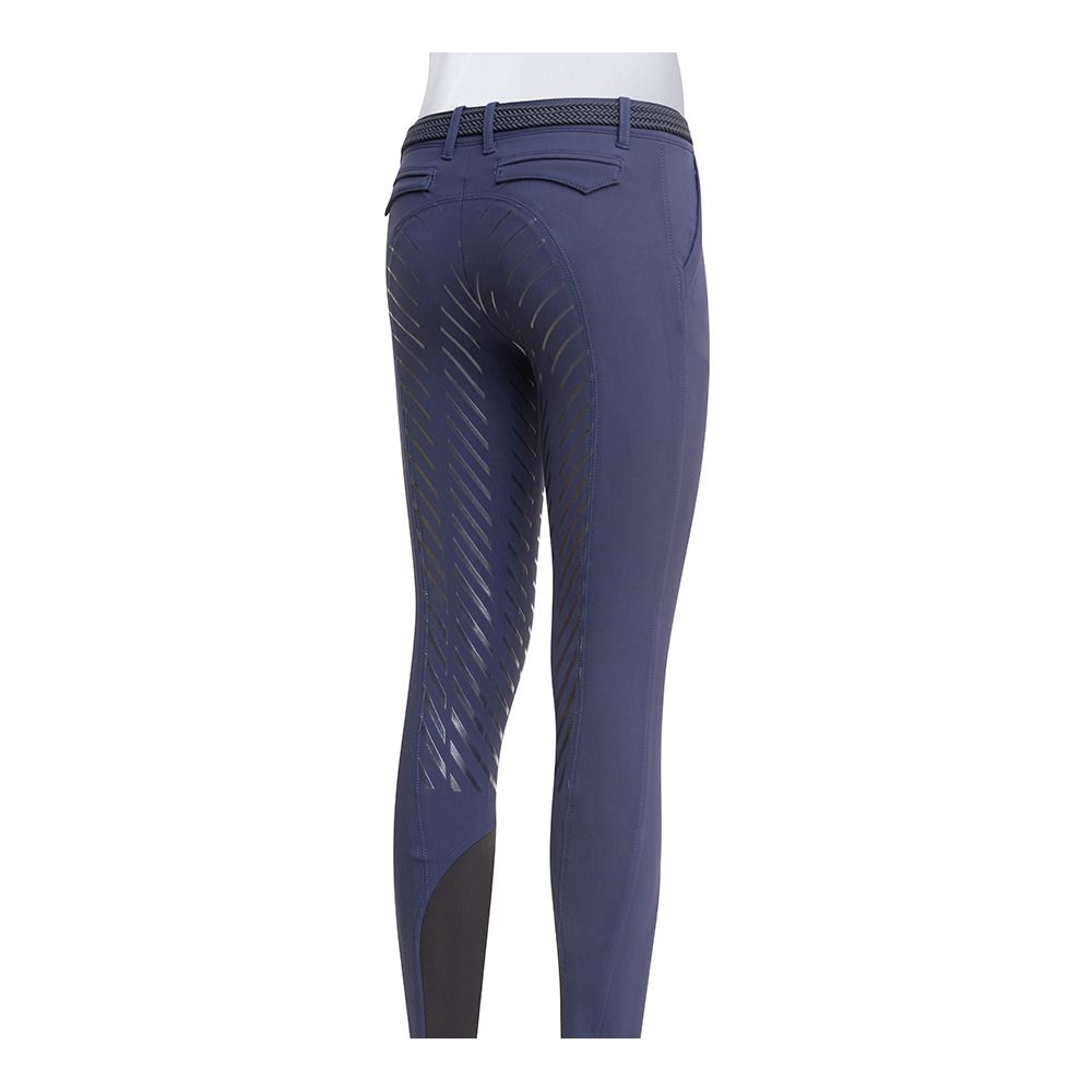 Equiline CULIF - Pantalon fond de peau siliconé Femme cobalt