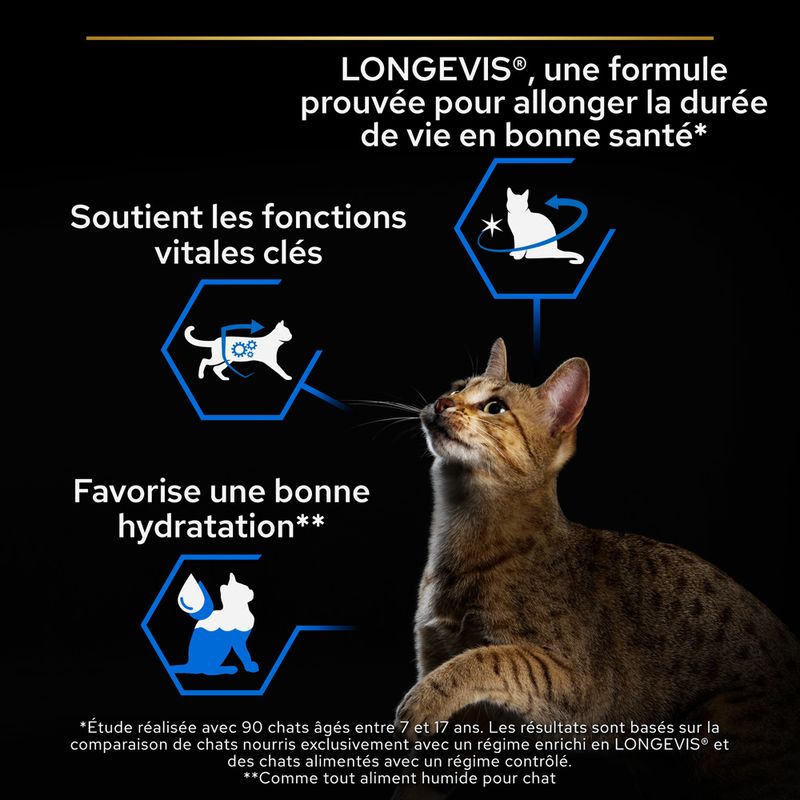 PURINA PRO PLAN Sterilised Senior Longevis 10 x 75 g