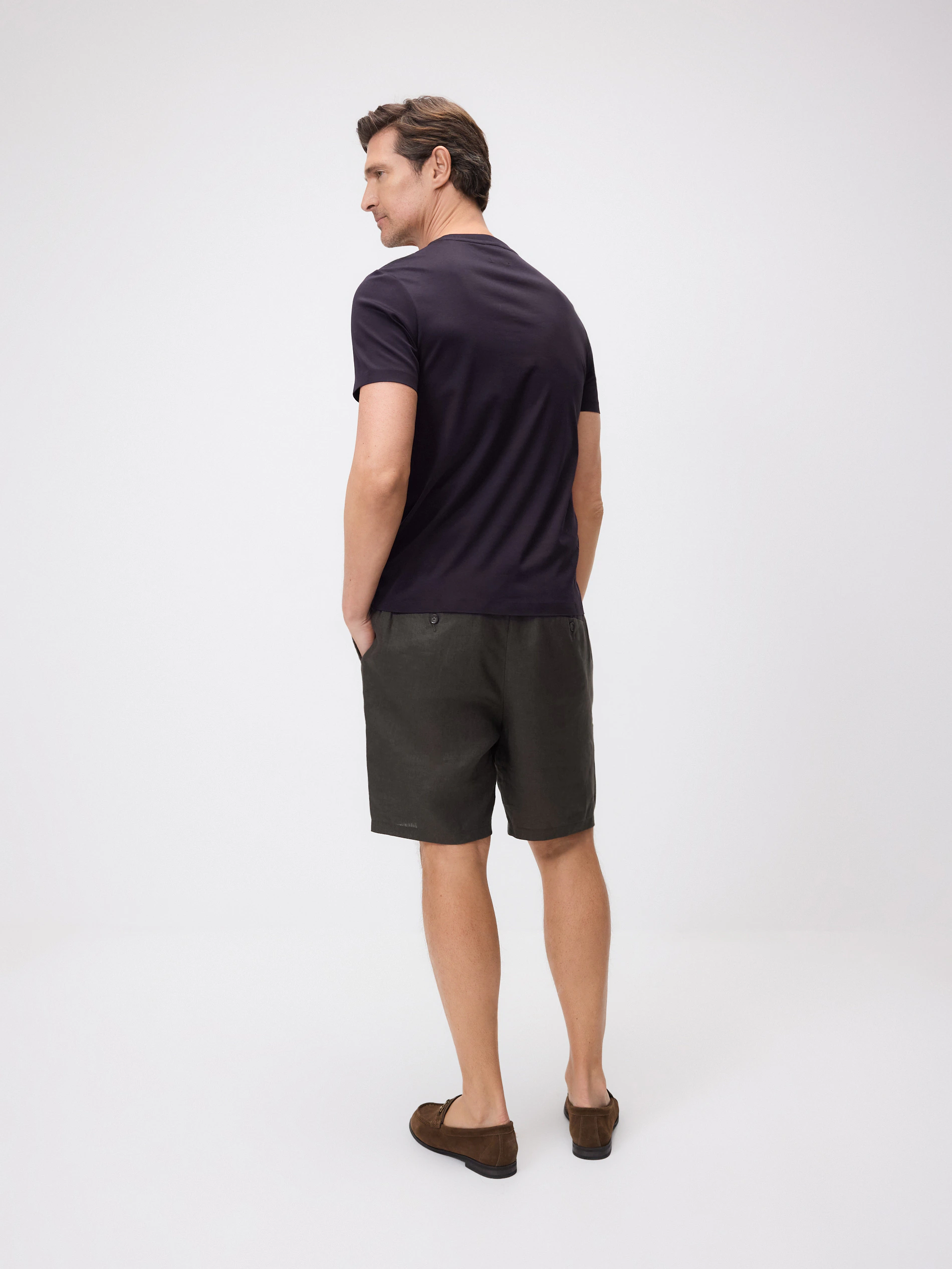 Regular-Fit-T-Shirt mit Lyocell