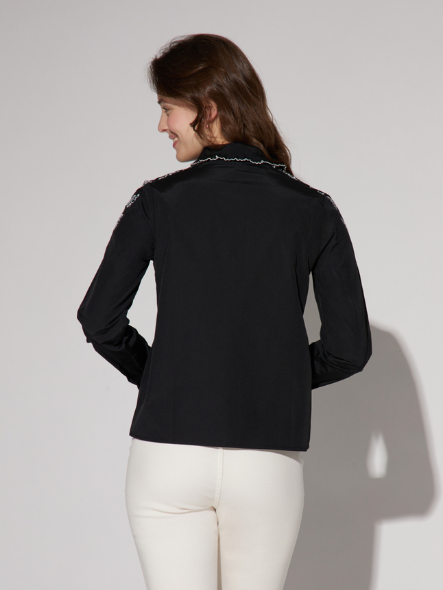 Chemise brodée
