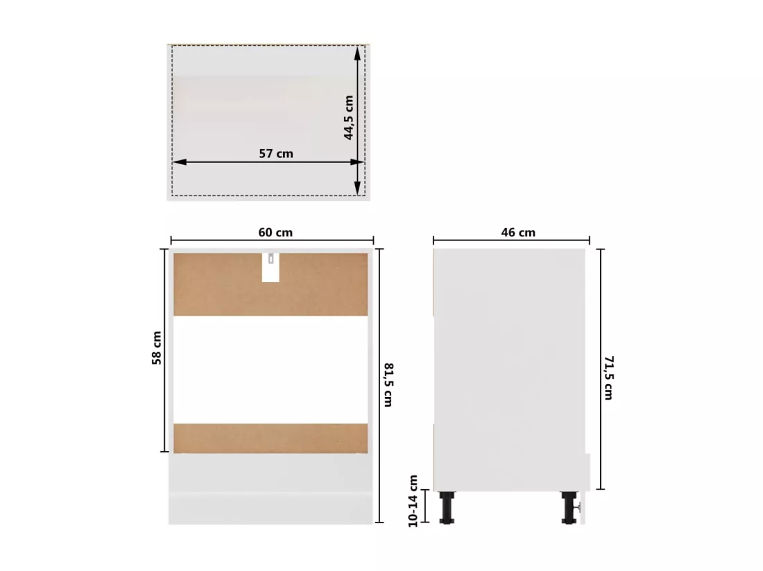 Armoire à four 