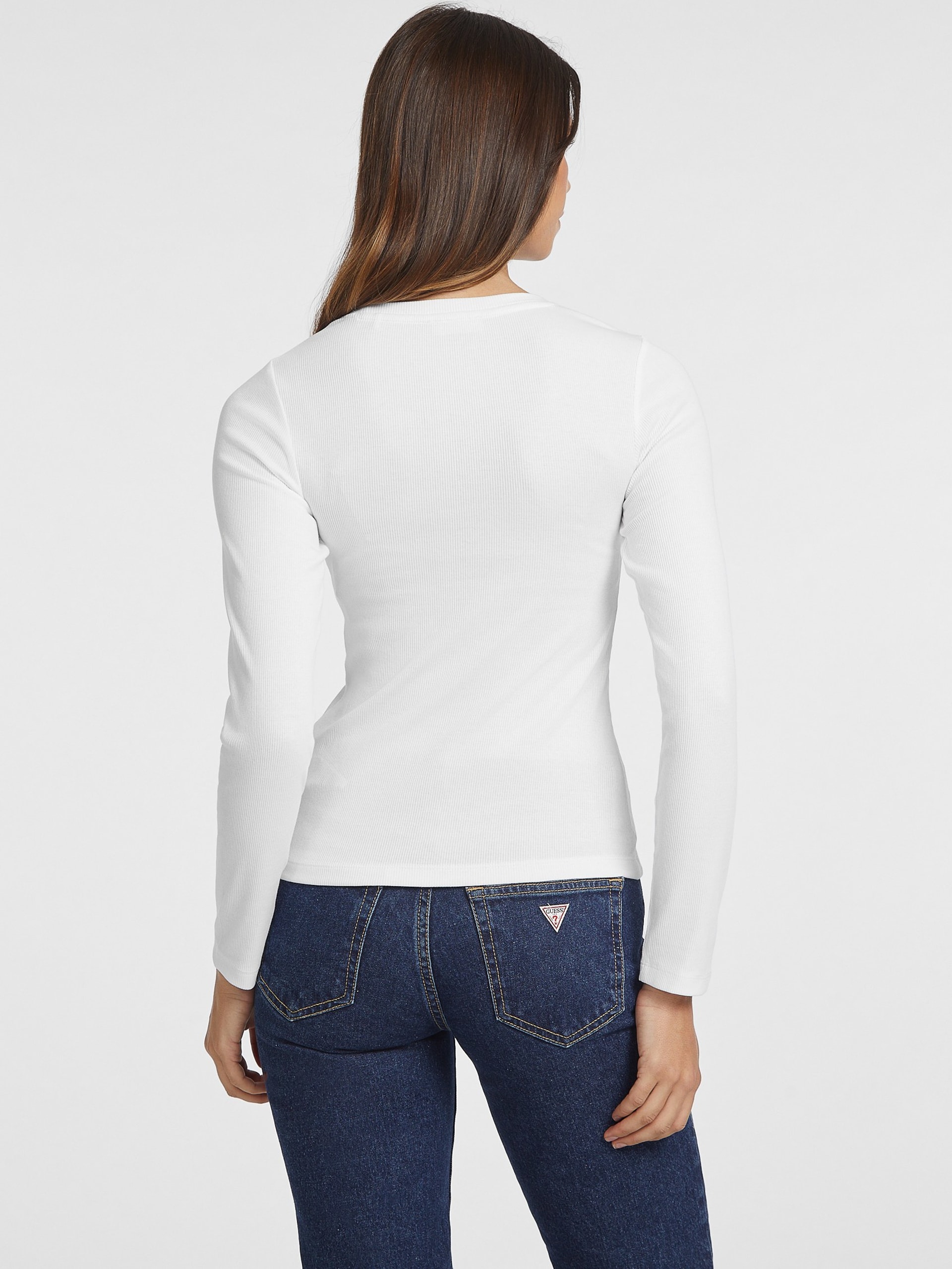 Camiseta Slim Rib-Knit Star