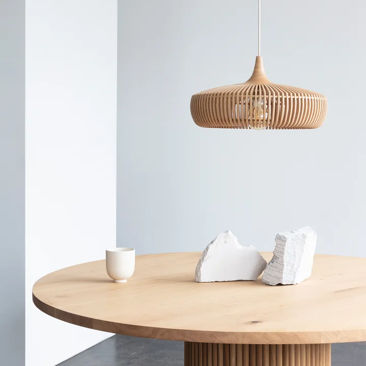 Umage - Clava Dine Wood, Ø 43 x 24 cm, Eiche dunkel