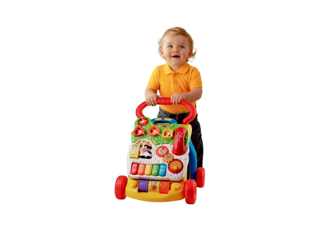 Vtech Baby Barnets første Gåvogn DK