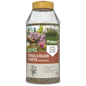 Pokon terras & balkon planten voedingskorrels 1800 gr