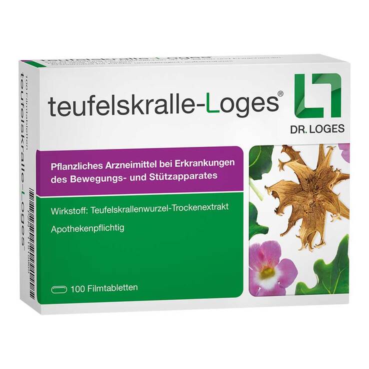 teufelskralle-Loges Filmtabletten, 100 St