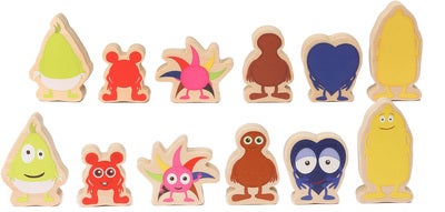 Babblarna Figursett Tre 6 Stk