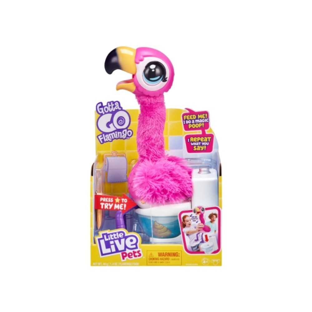 GottaGo Flamingo Interactieve Knuffel