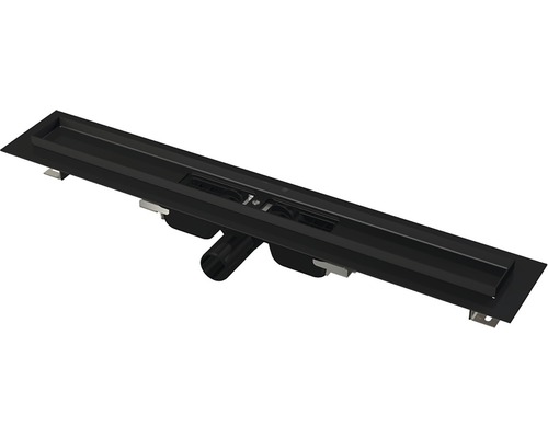 Douchegoot APZ101 LOW 300 mm zwart-mat RAL9005