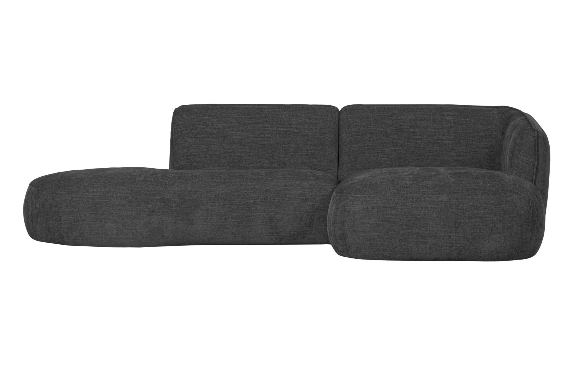 WOOOD Exclusive chaise longue Polly rechts Polly chaise longue rechts - Grijs