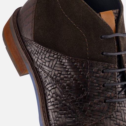 Vertice Veterschoenen bruin Leer