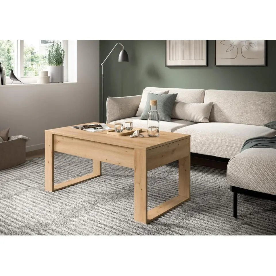 Hioshop Malmö salontafel 2 lades eiken decor