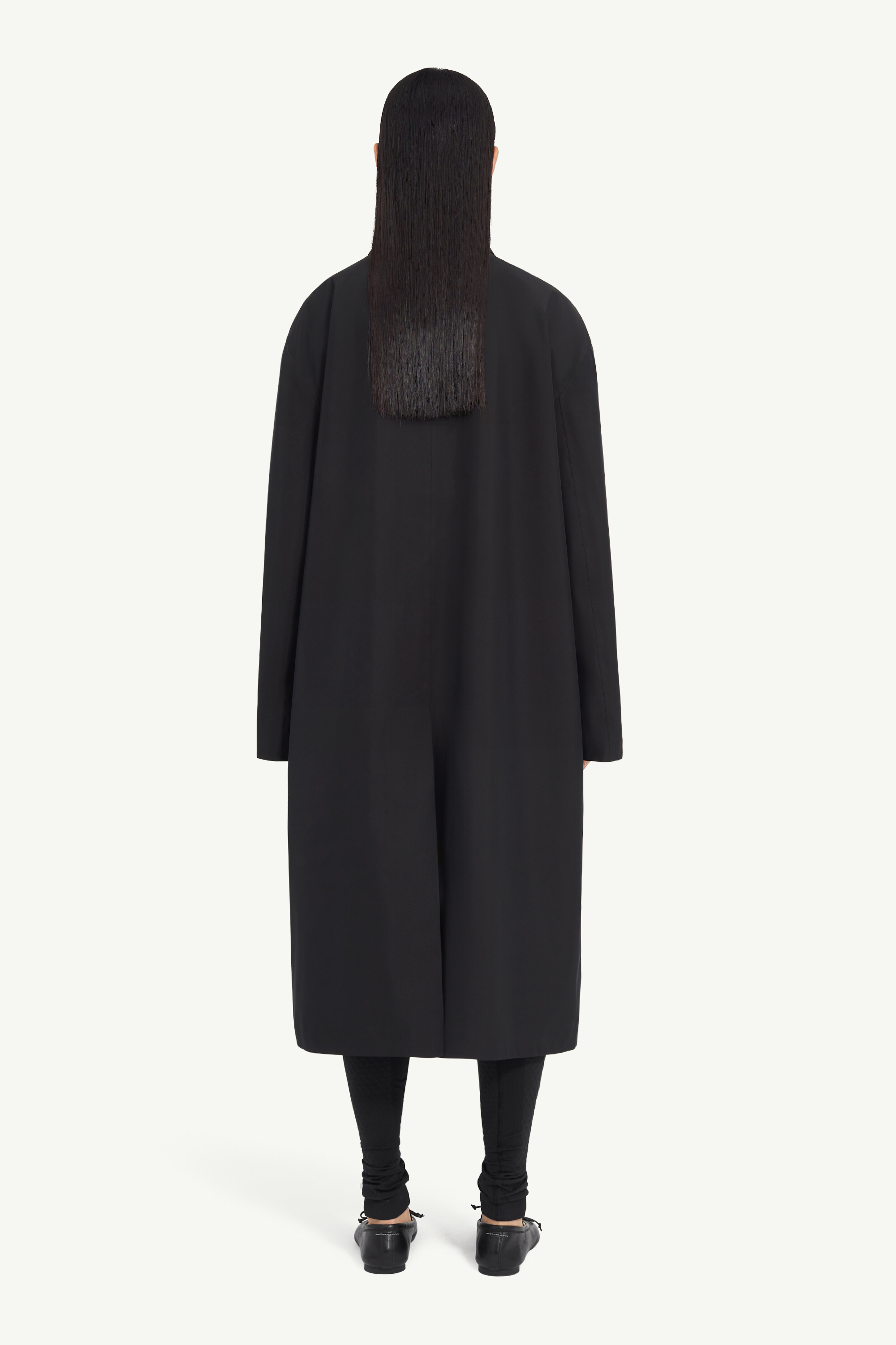 Trench-coat GORE-TEX MM6 x Salomon Noir