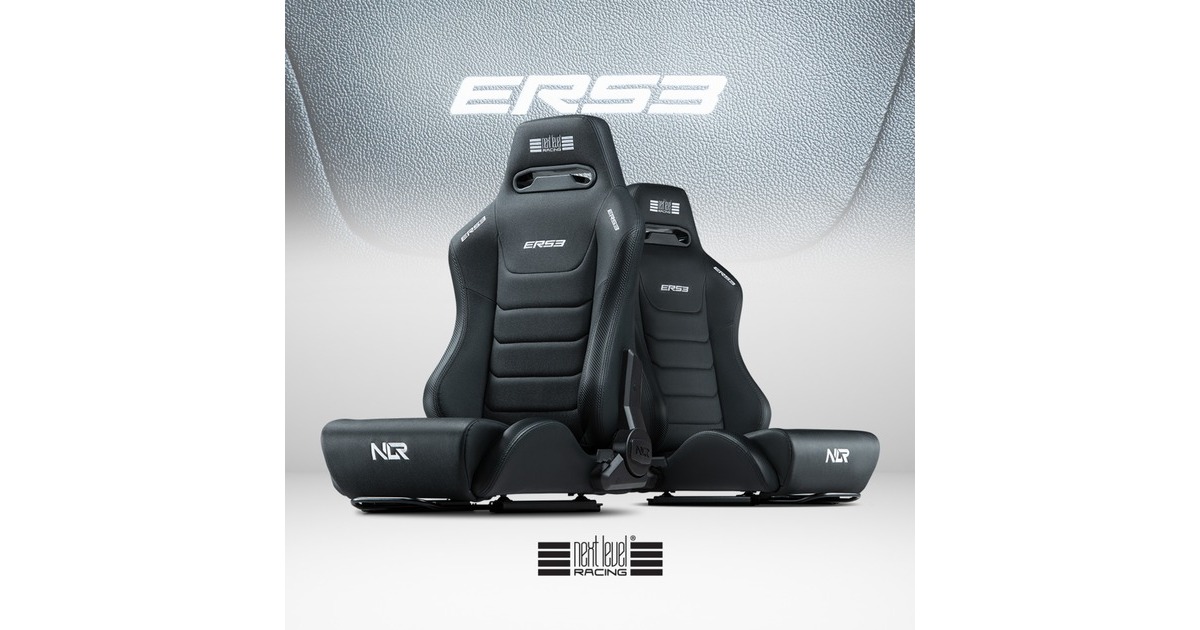 Next Level RacingERS3 Elite Reclining Seat gamestoel  (Zwart)