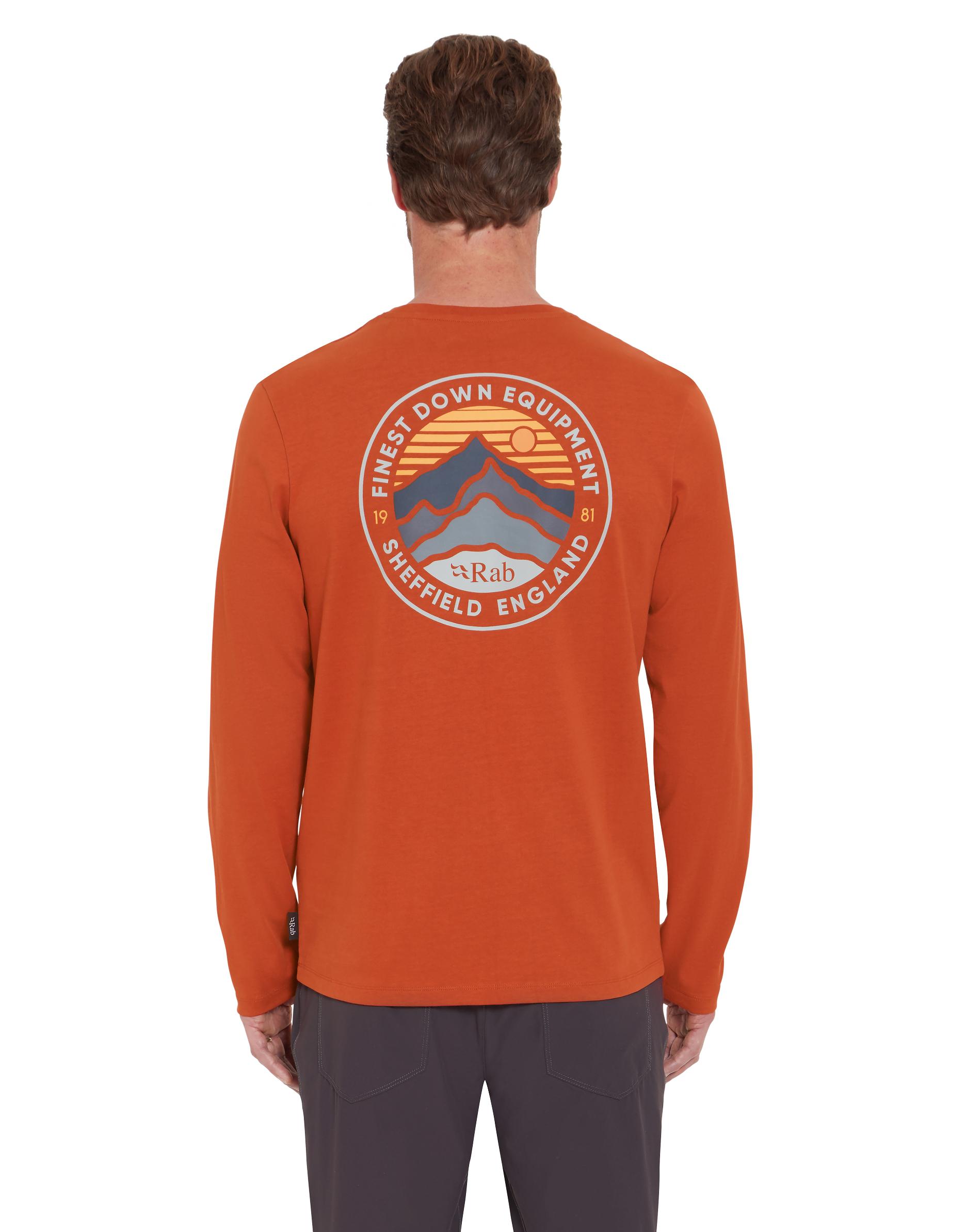 Rab Basecamp 3 Peaks LS Tee Red Clay