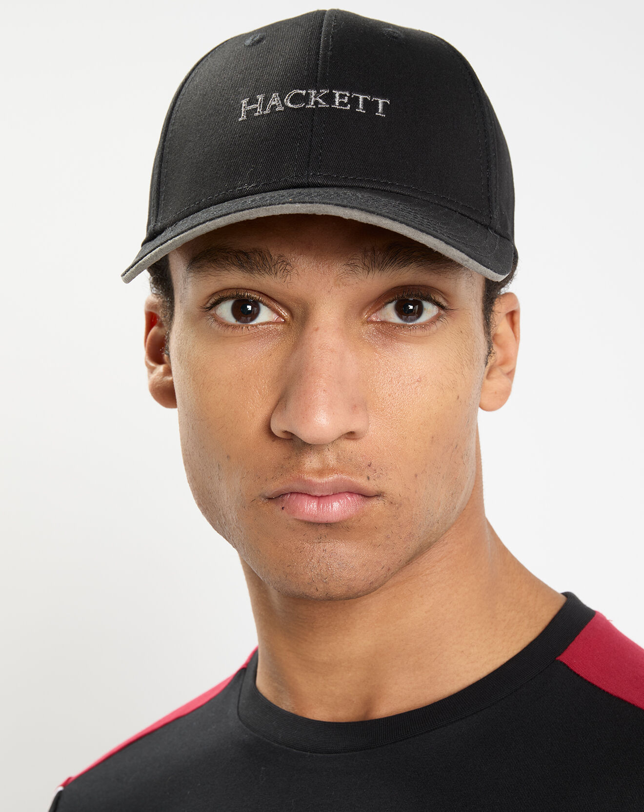 Hackett London Casquette Cot noire