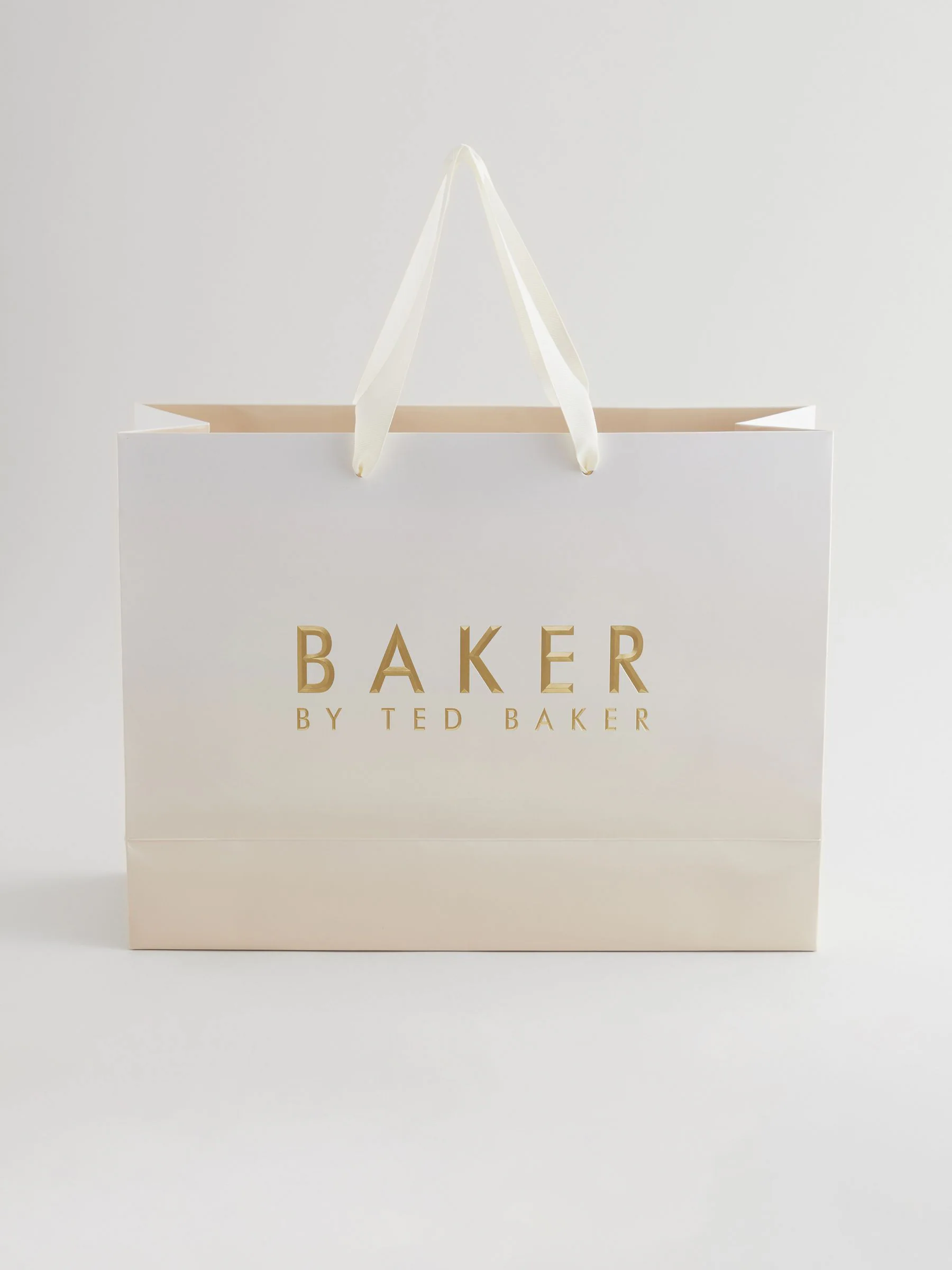 Goud - Baker by Ted Baker geschenktasje met tissuepapier