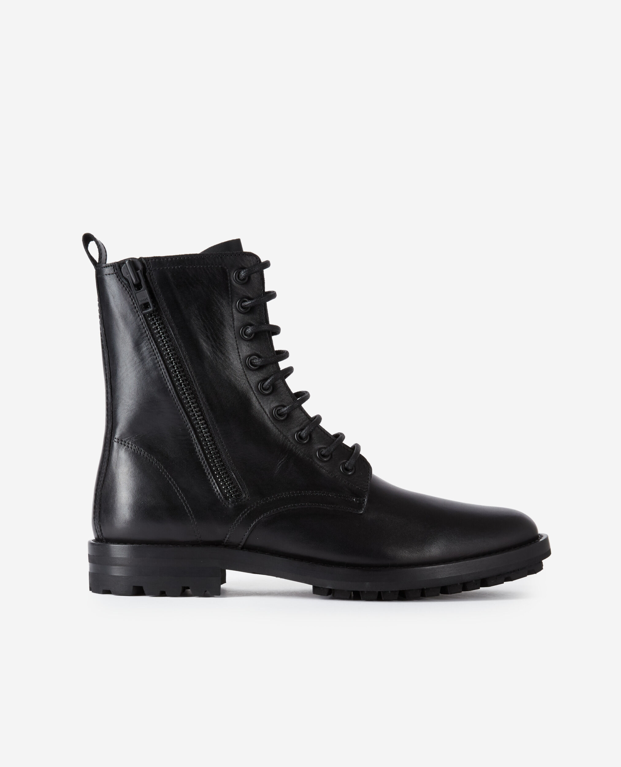 Boots en cuir noires