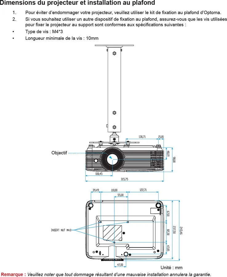 Optoma HD146X Vidéoprojecteurs