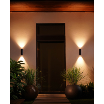 Philips Hue muurlamp Resonate zwart - wit en gekleurd licht 8W