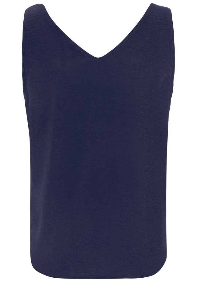 Vivance Blusentop , mit V-Ausschnitt, Basic, Damentop