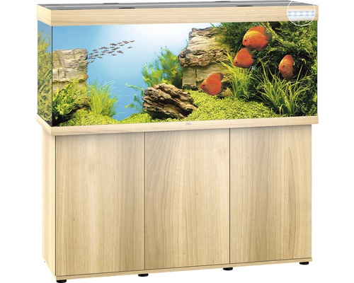 JUWEL Rio 450 SBX aquariumcombinatie met ledverlichting, verwarming, filter en lichthouten kast