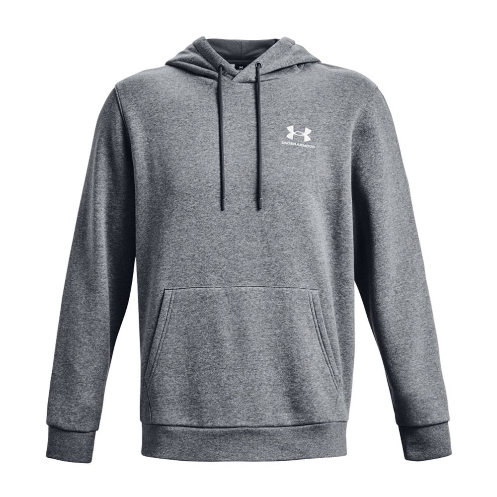 Under Armour ESSENTIAL FLEECE - Sweat Homme gray
