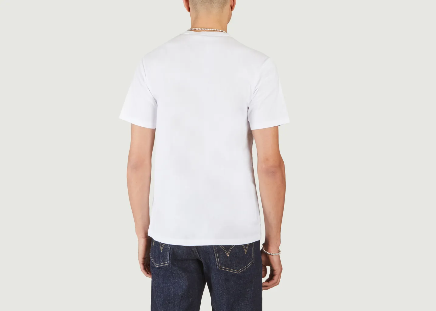 T-shirt Tricolor Fox Patch Maison Kitsuné