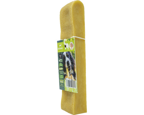 Hondensnack, langdurige kauwsnack, XXL kauwsnack op melkbasis, 1 stuk ca. 170 g, gebitsverzorging, stressverlichting voor honden vanaf 45 kg, kauwspeeltje, kaaskauwbot