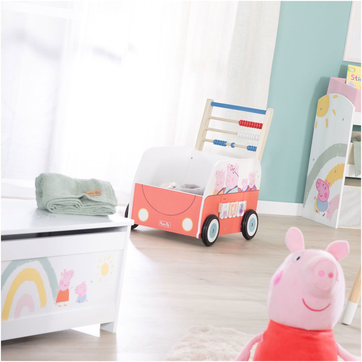 robaroba   Bully Schiebebus Peppa Pig