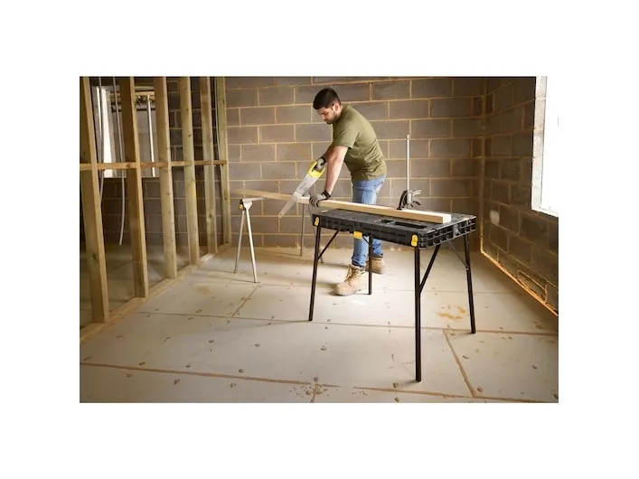 Black & Decker STST83492-1, Bærbar arbejdsbænk, Metal, Sort, 320 kg, 850 mm, 593 mm