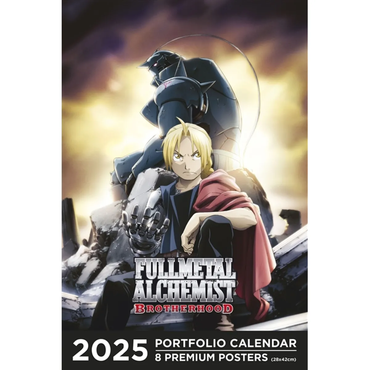 Calendrier Portfolio 2025 Fullmetal Alchemist