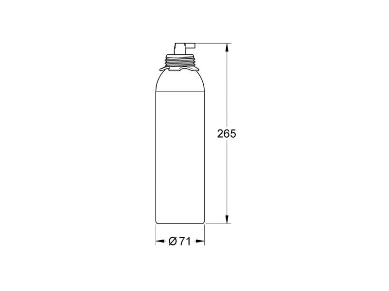 GROHE Kartusche Blue Reinigungskartusche zur 100% Desinfektion und Reinigung des GROHE Blue Kühlers und Filterkopfes