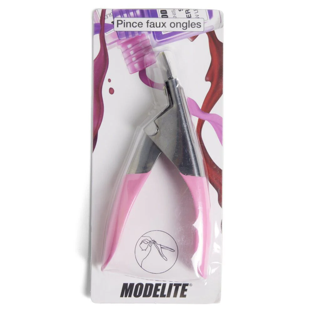 Pince faux ongles en métal L17cm