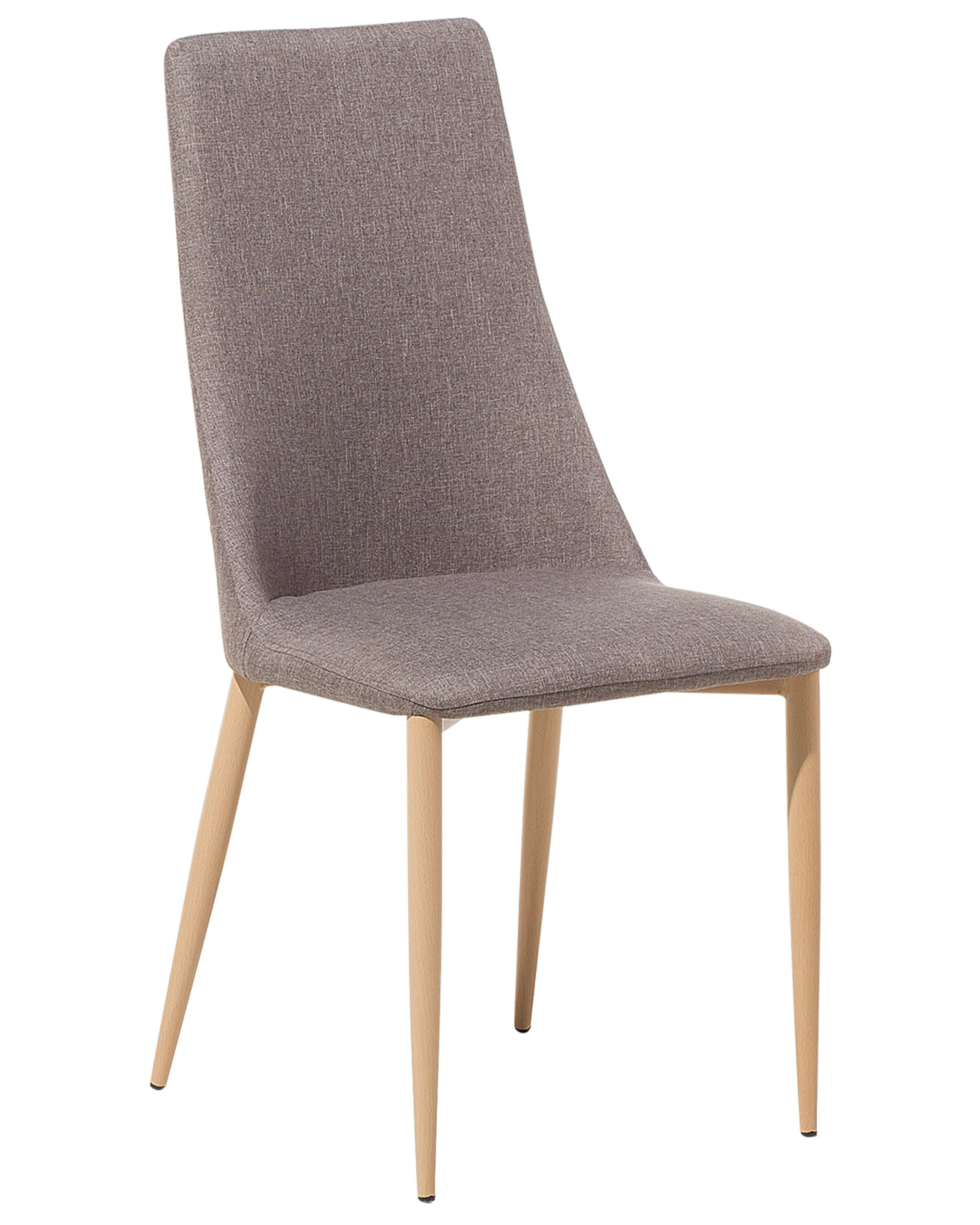 Set van 2 eetkamerstoelen CLAYTON Stof Taupe