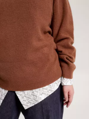 Suéter Curve Ribbed Relaxed Fit