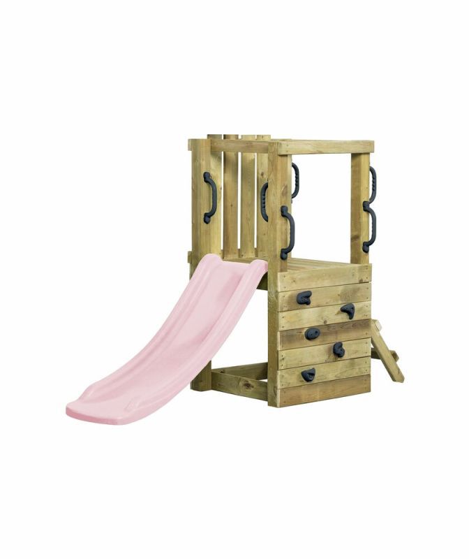 Swing King Irma Small - Speeltoren - Roze - Hout