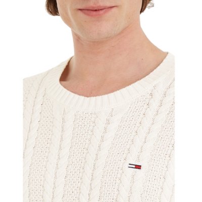 Sweatshirt homme Tjm Reg Cable TOMMY HILFIGER