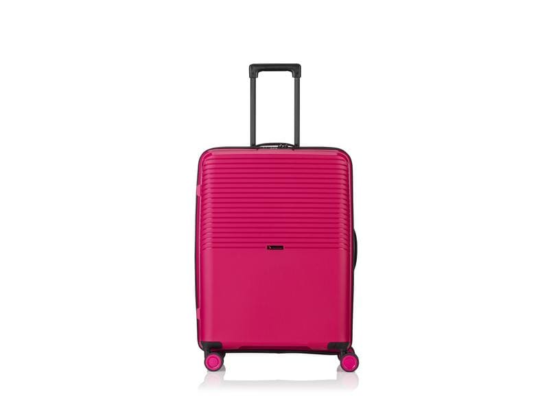 PACK EASY Reisekoffer Jet Cabin M, Pink Trolley